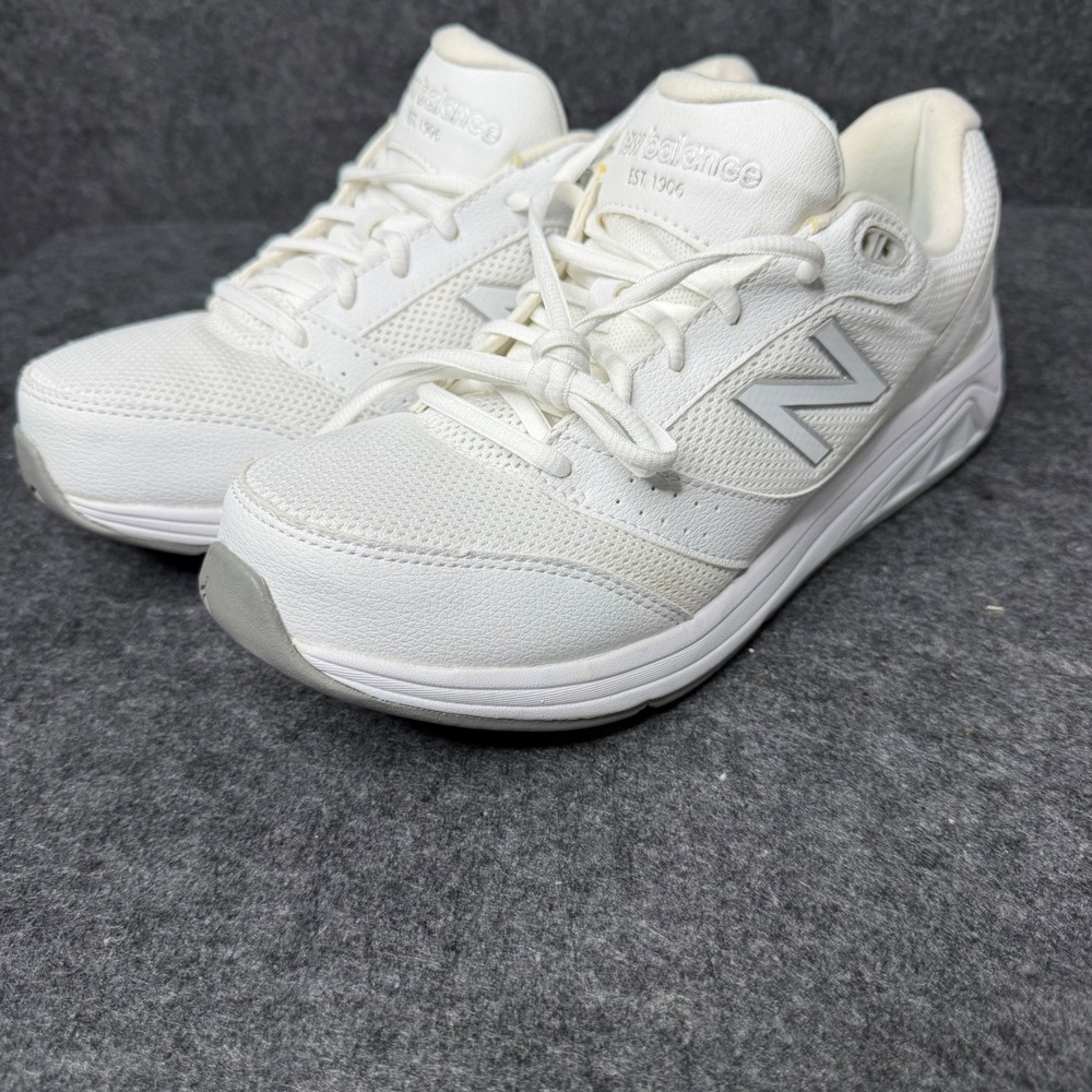 New Balance 928v3 Womens White Leather Mesh Walking Shoes WW928WS3